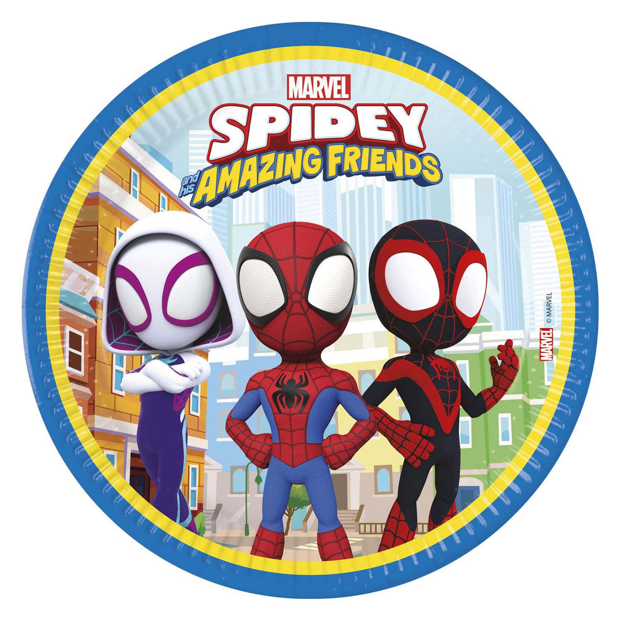 Paper plates FSC Spidey, 8st.