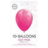 Globos balloons hard pink 30 cm, 10st.