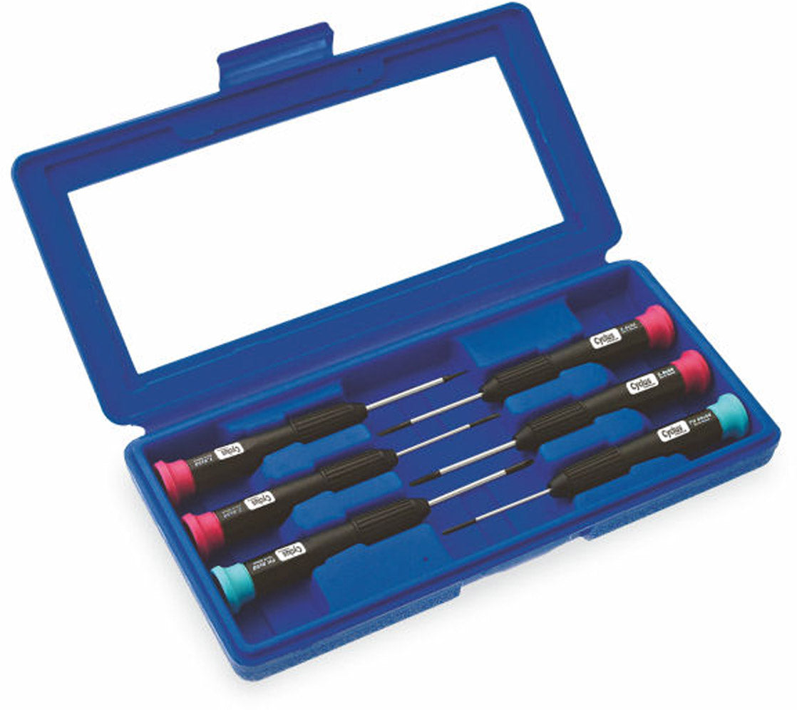 Tournevis Set Précision 4X Slot 2x croix