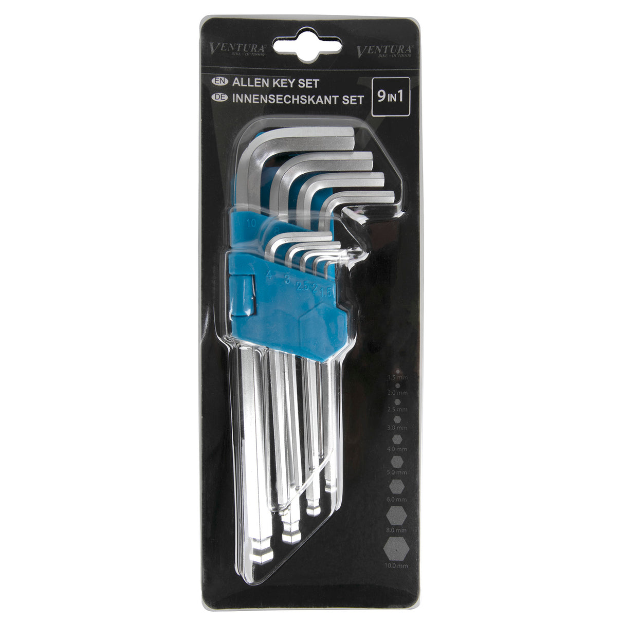 Mighty Allen Keys setzen Ventura 9 in 1