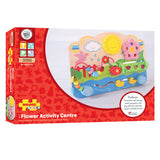 Bigjigs Fleur du tableau d'activité en bois