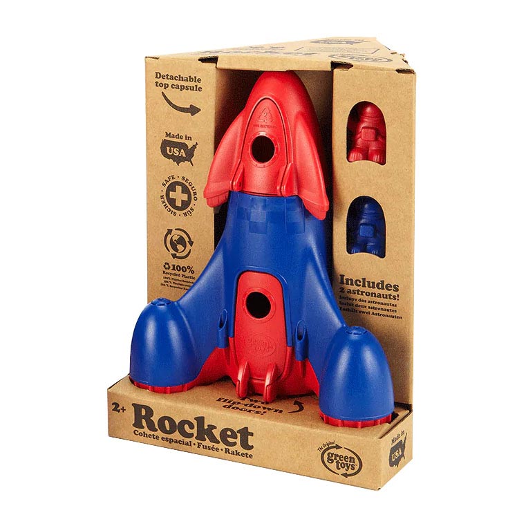 Green Toys Rocket med astronauter