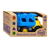 Gréng Spillsaach Camion Form Camion Sort Form