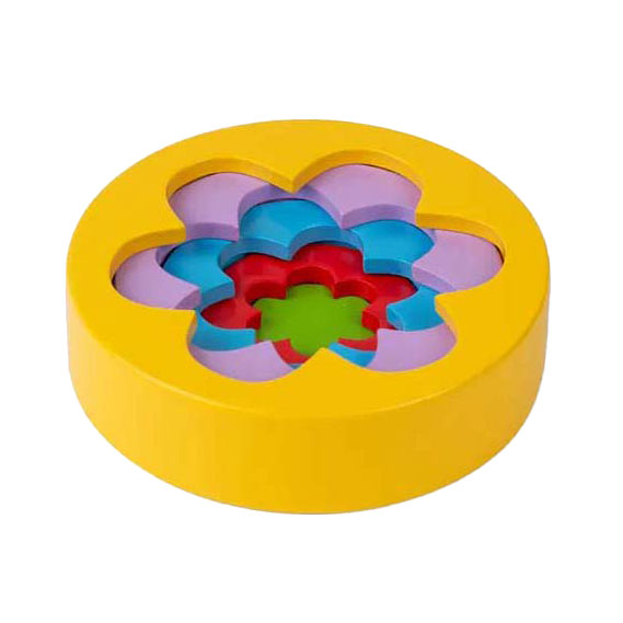 Bigjigs trätorn, 5dlg.