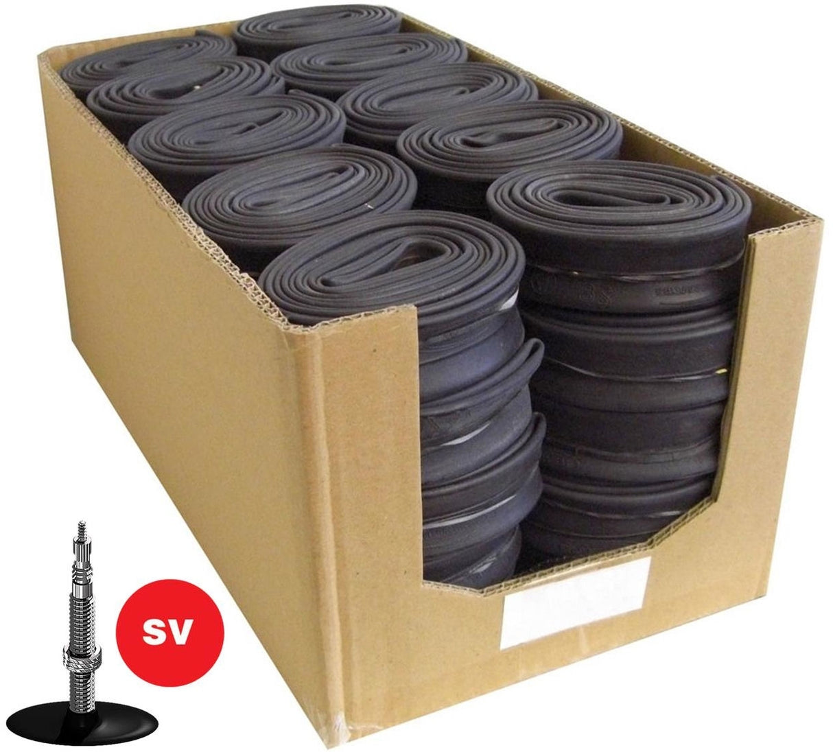Edge Inner Reifen 28 29 (32 40-622 635) - SV40mm (Workshop -Verpackung 50 Stück)