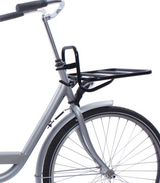 Steco Front Carrier med styringshovedmontering 45 x 30 cm sort
