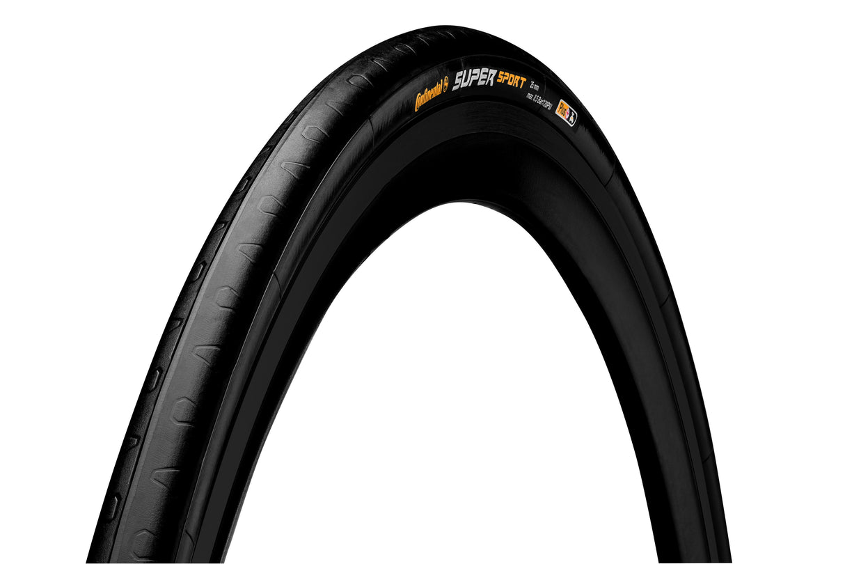 Continental Super Sport Plus - Racing Bike Band - 700x25c - Wire Dæk - Sort