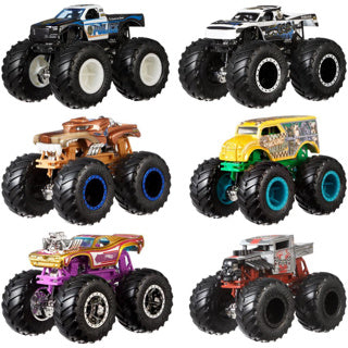 Mattel hot wheels monster trucks 1:64 2 pack assorti