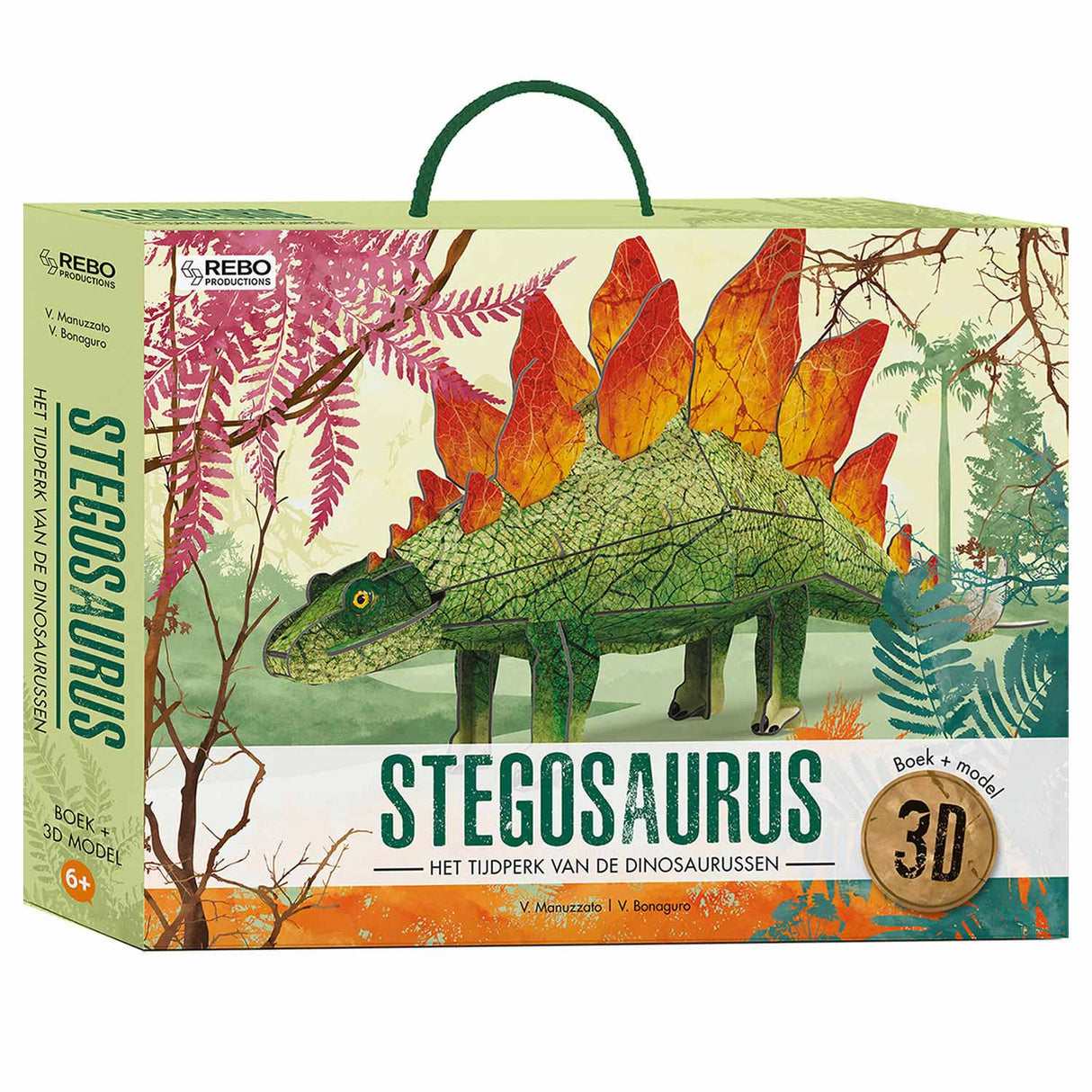 Rebo Publishers Book + 3D Modèle Stegosaurus
