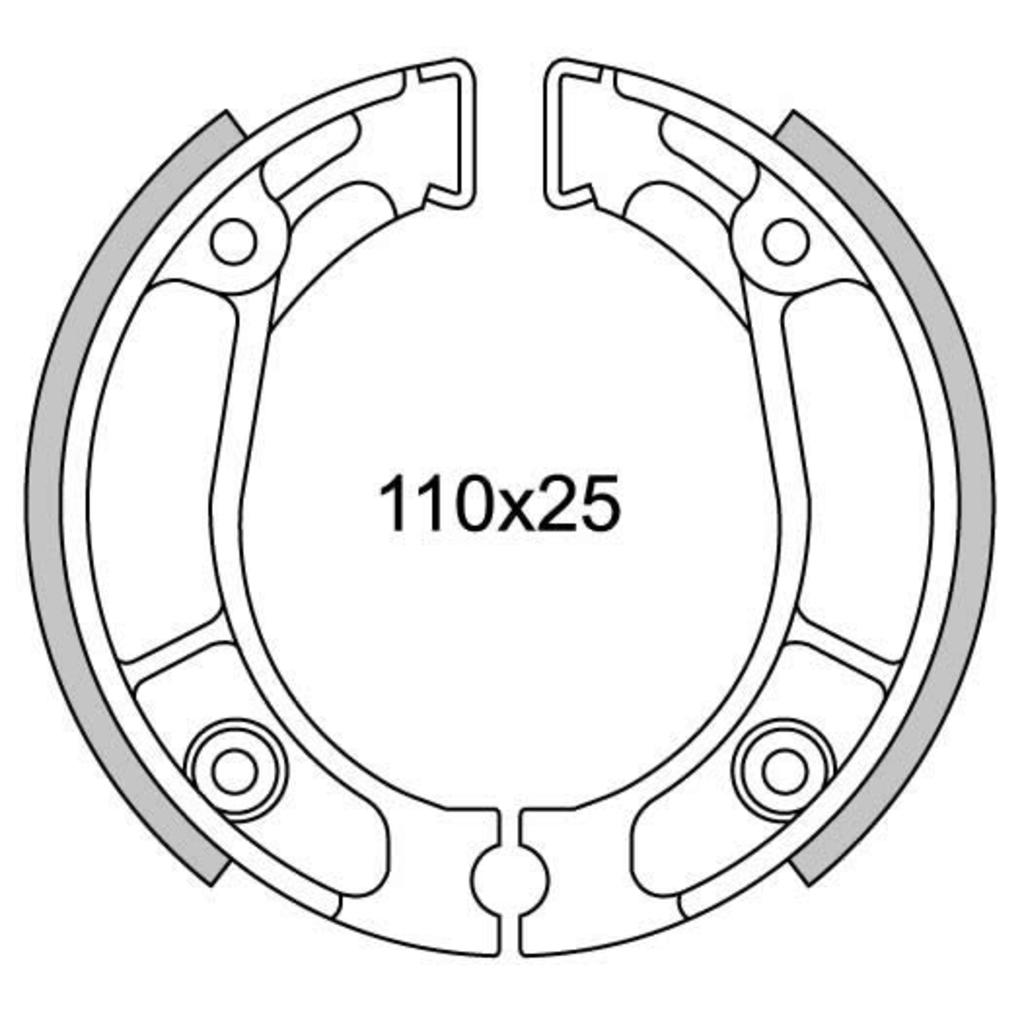 NewFren Brake Segment Set GF1178