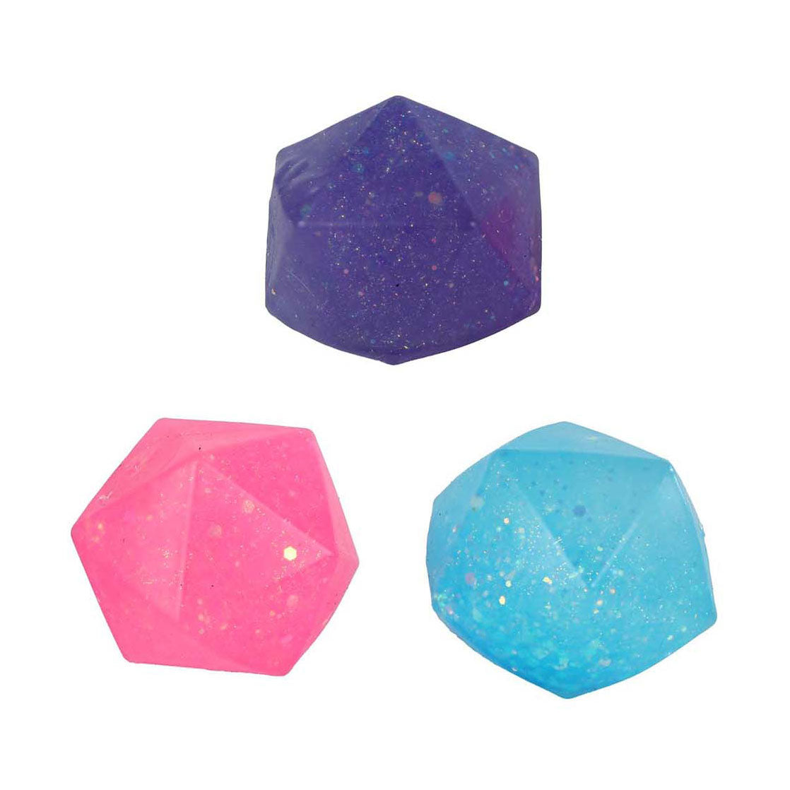 Glamor Diamond Glitter squeeze ball, 6 cm