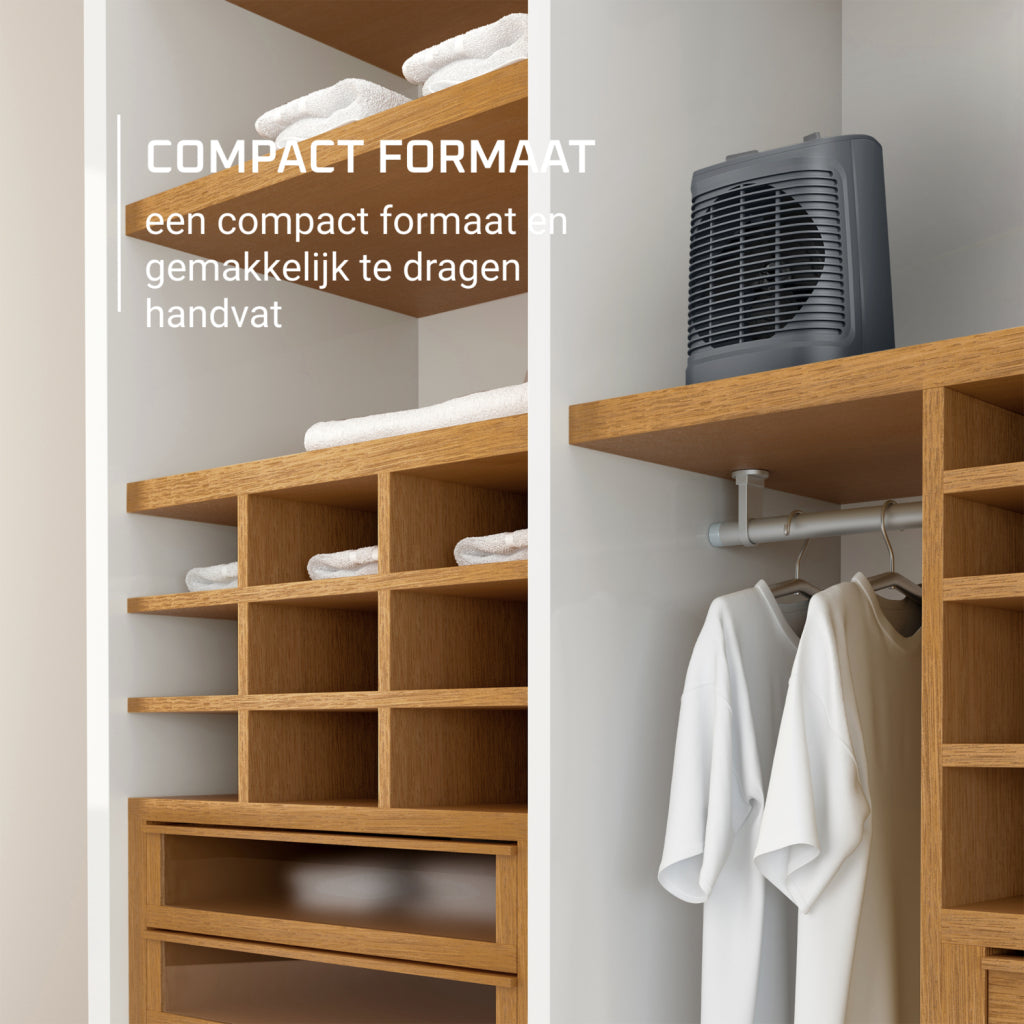 Rowenta SO2321 Fan heater 1800W Gray