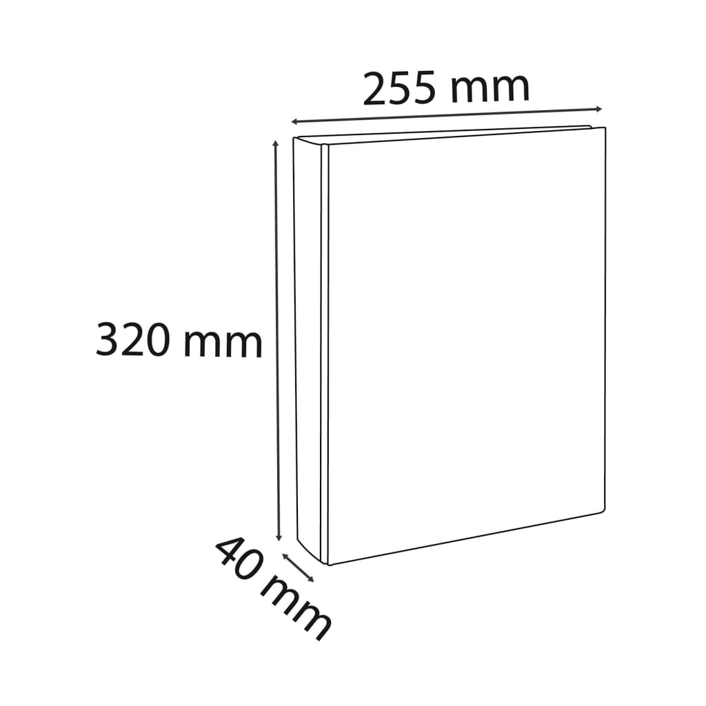 Exacompta exacompta prstencové pásky 10 st se 2 prsteny A4 25 mm