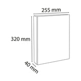 Exacompta exacompta prstencové pásky 10 st se 2 prsteny A4 25 mm