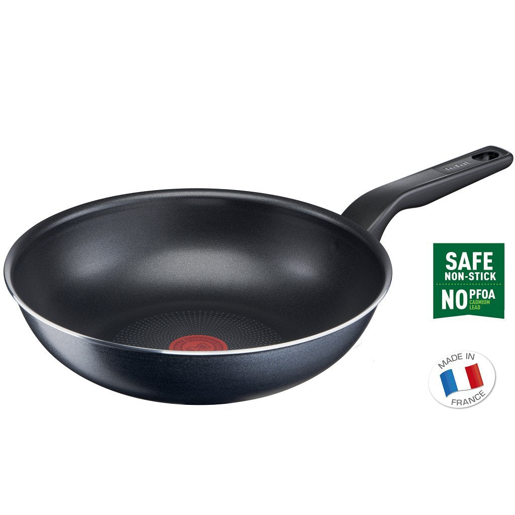 Tefal Cookware Tefal XL Force Wokpan 28 cm Black