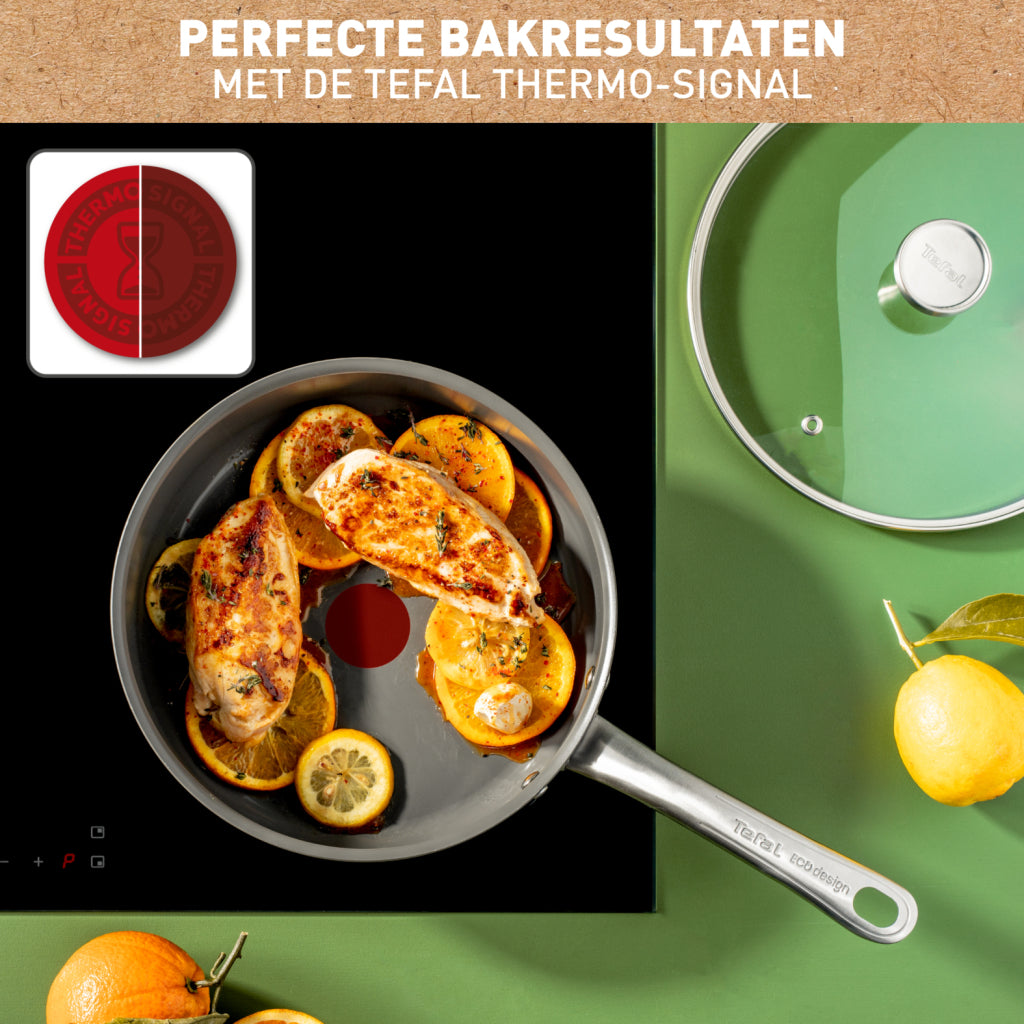 Tefal Tefal C42432 Renew+ Ceramic frying pan 24 cm with lid
