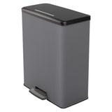 Curver pedal bin Deco rectangular 65 l cooling gray