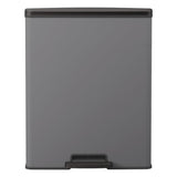 Curver pedal bin Deco rectangular 65 l cooling gray