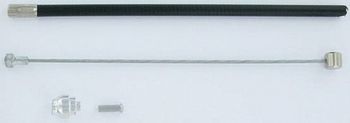 Brzdový kabel nastaven uvnitř + mimo Universal 225 cm