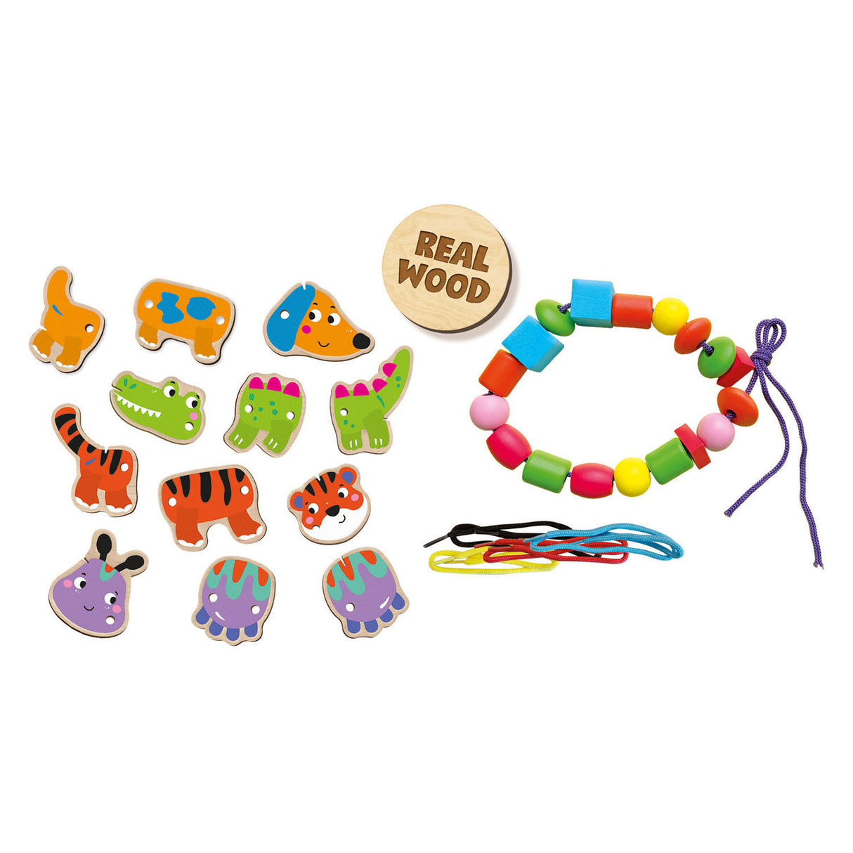Ses Dieren String con cuentas