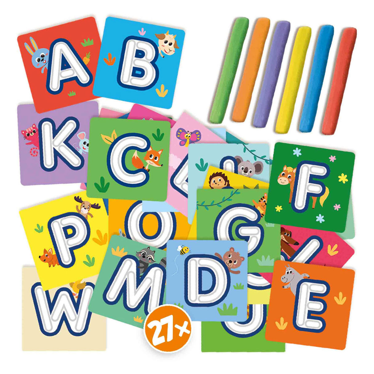 Ses j'apprends l'argile alphabet