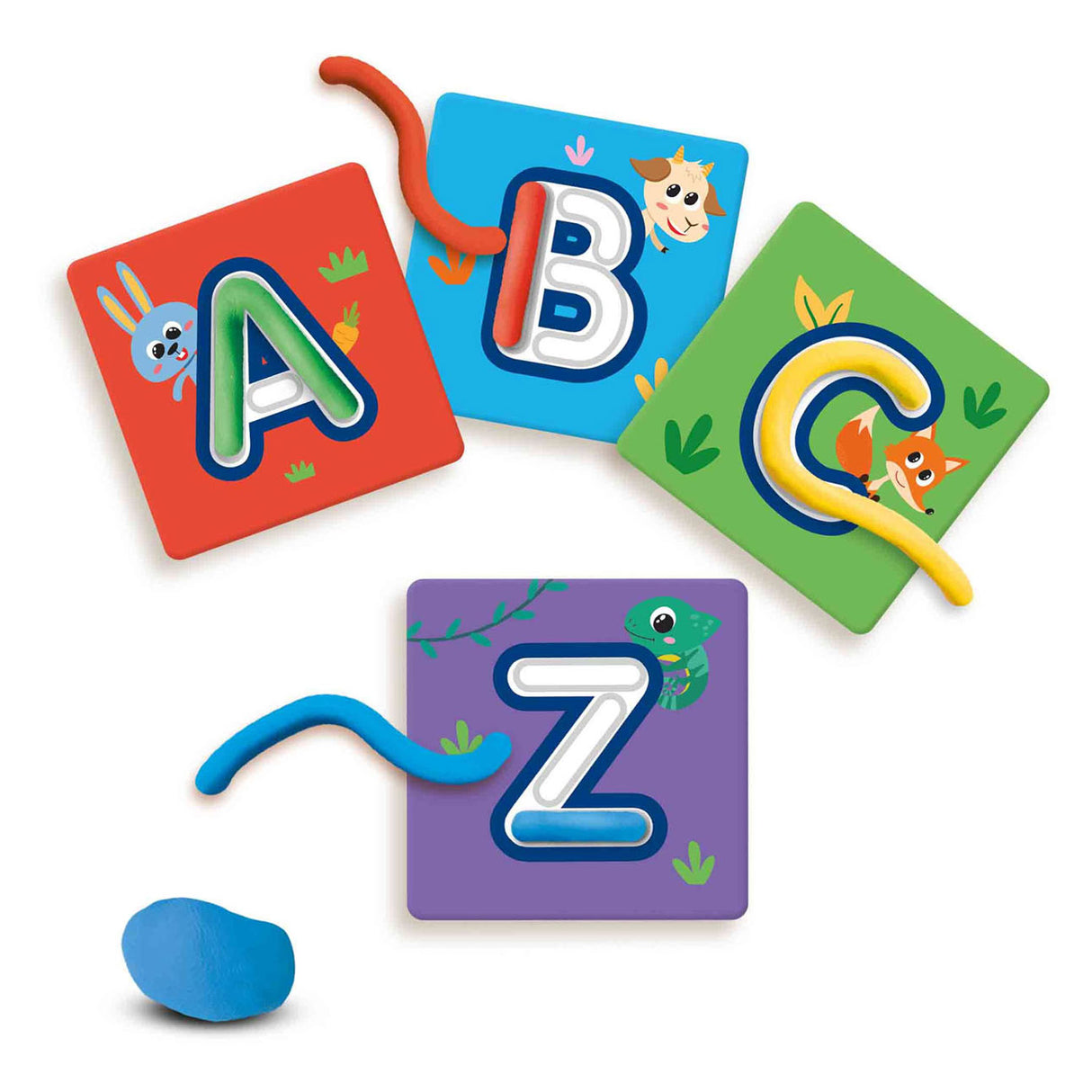 Ses j'apprends l'argile alphabet