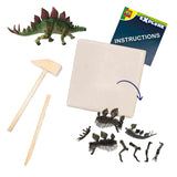SES Prozkoumejte Dino a Skeleton Expeated 2in1-Stegosaurus