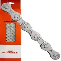 Sunrace Kette Lock 1 2x1 8 CNN 10 - 112 Sifs - 370g - Grey