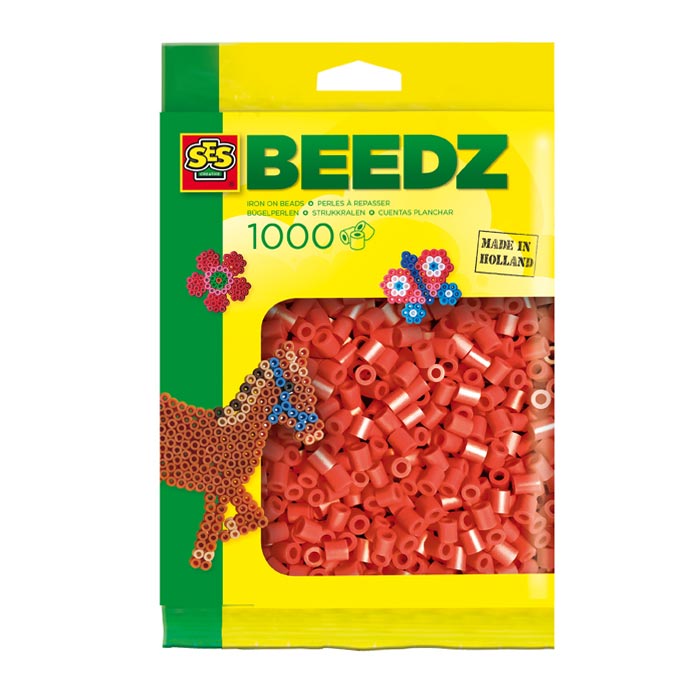 Perle di ferro ses - rosso, 1000 °.