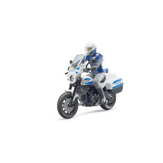 Motor de policía de Bruder Bworld Scrambler