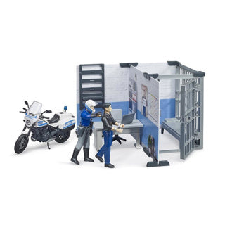 Bruder Bworld Polizeistation mit Polizeistrickern