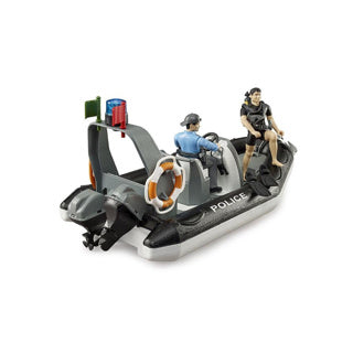 BRUDER POLICE POLICE BESCHLUSSBERE BOOT mit Licht und Geräusch