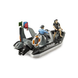BRUDER POLICE POLICE BESCHLUSSBERE BOOT mit Licht und Geräusch