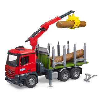 Bruder MB Arocs Wood Truck med Loading Crane og Grabper
