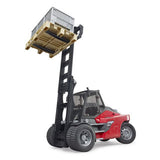 Bruder Linde HT160S Forklift with pallet and 3 pallet cages