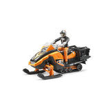 Bruder Bworld Snowmobile z voznikom in dodatki