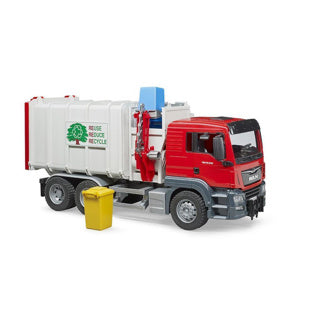 Bruder Man TGS Garbage Truck Side caricatore