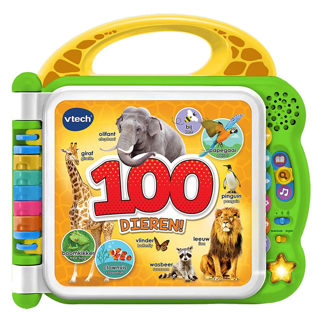 Vtech børnebog mine første 100 ord dyr grønne