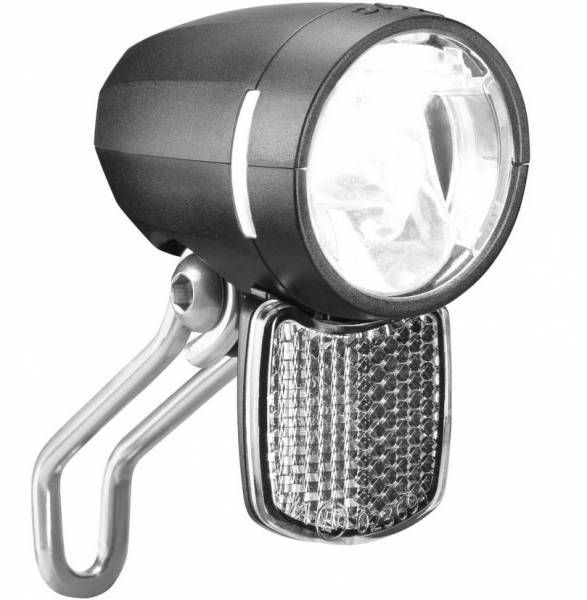 Světlomet BUSCH UND Müller Lumotec Myc T Senso Plus se senzorem a Stand Light for Hub Dynamo - 50 Lux