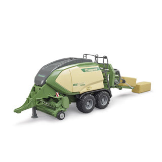 Bruder Balpers Krone 1290 HDP VC with 2 straw bales