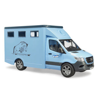 Bruder Animal Transporter Mercedes Benz mit 1 Pferd