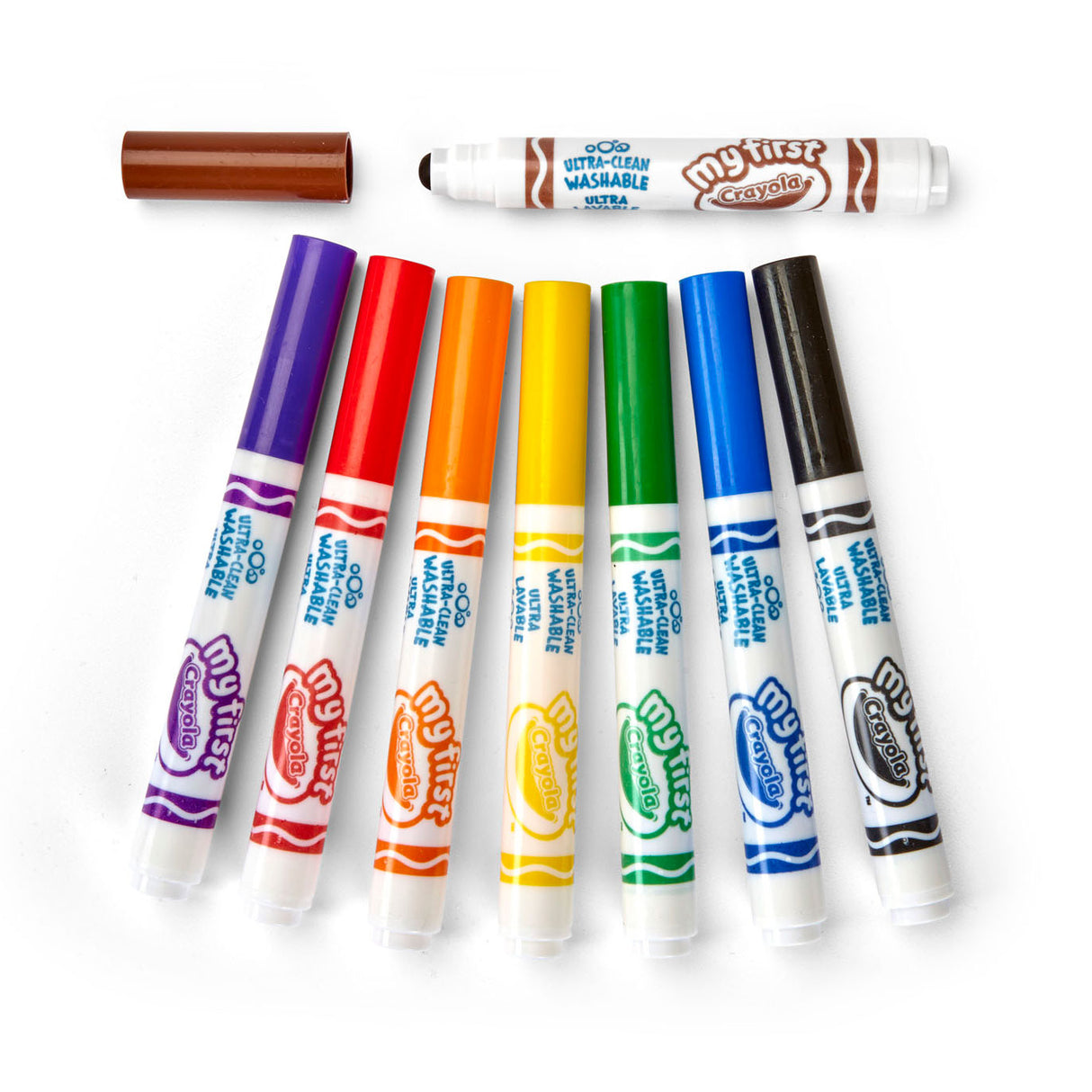 Crayola Mini Kids - Felt -tip Pens, 8st.