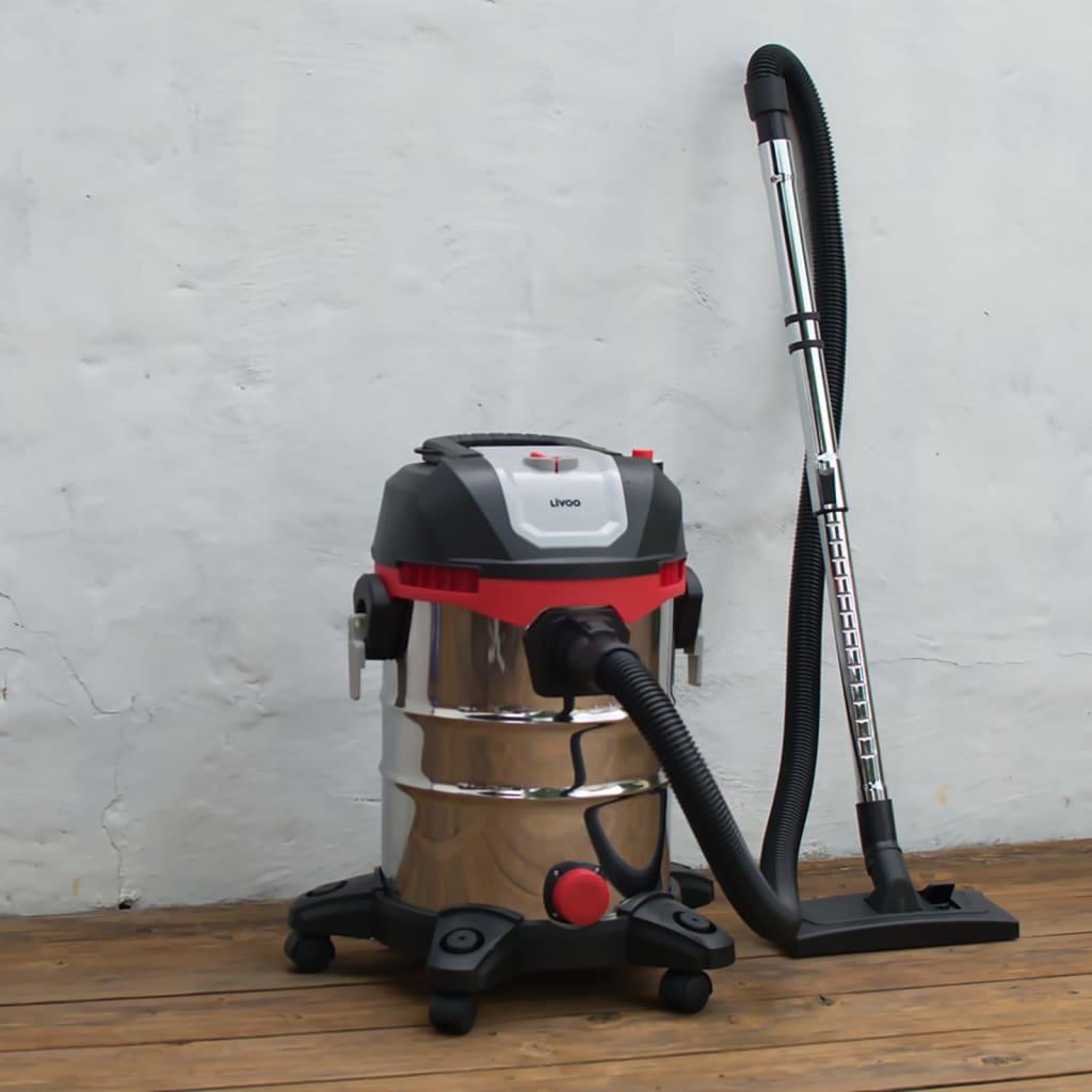Livoo livoo sesalnik mokro in suho 23 l 1200 w črno