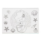 Sketch block mermaid with stickers