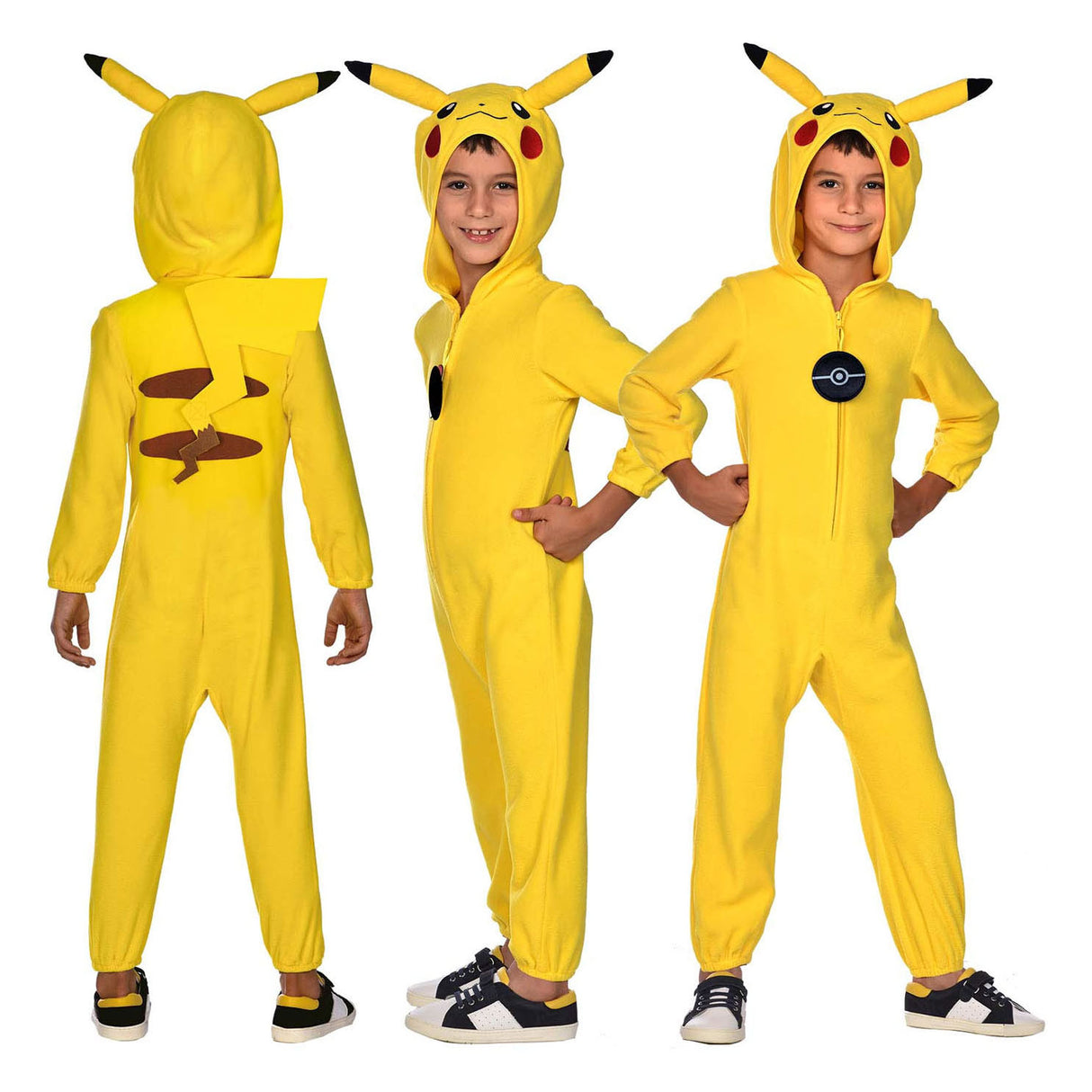 Pokémon dětský kostým Pokemon Pikachu Onesie, 4-6 let