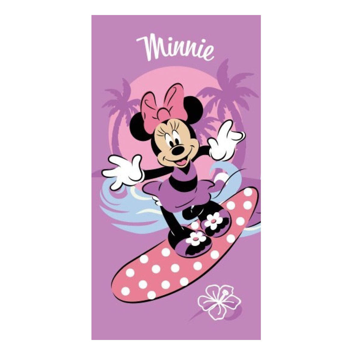 Disney Beach håndklæde Minnie Mouse, 70x140cm