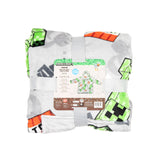 MINECRAFT KANNER FLECEOGE HOODIE DOCKE TUUI, 7-14 JOER