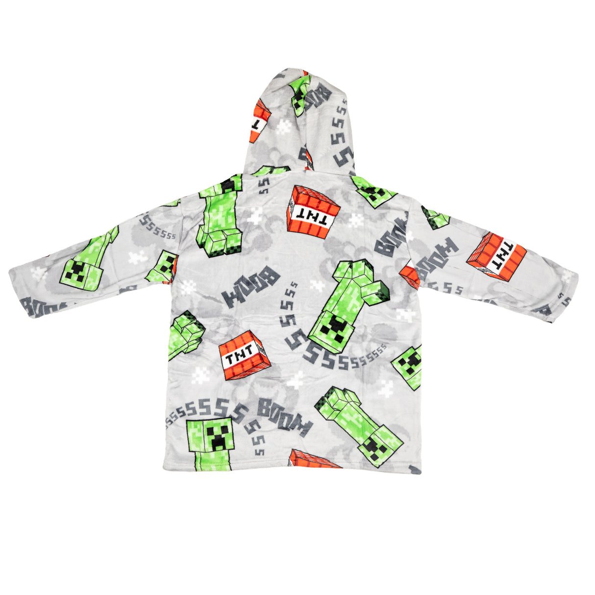 MINECRAFT KANNER FLECEOGE HOODIE DOCKE TUUI, 7-14 JOER