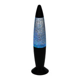 Glitzer -LED -Lampenfarbewechsel, 34 cm