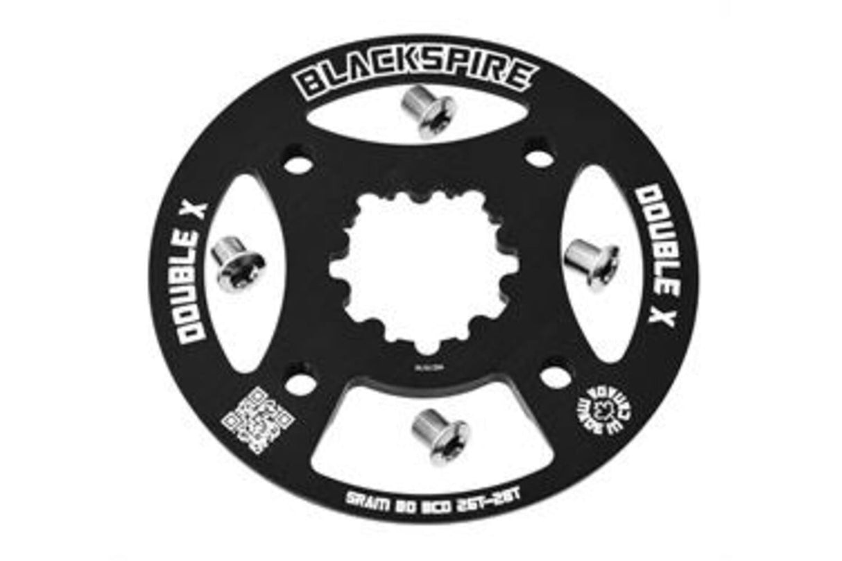 Blackspire - kettingblad defender double-x 80bcd 26 28t. voor sram xx